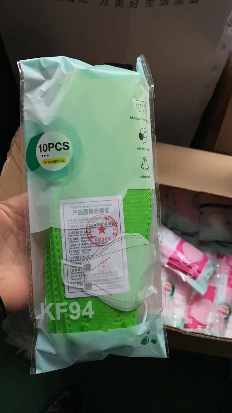 Gói 10 khẩu trang KF94 Hàn Quốc kiểu 3D 4 lớp kháng khuẩn cao cấp | BigBuy360 - bigbuy360.vn