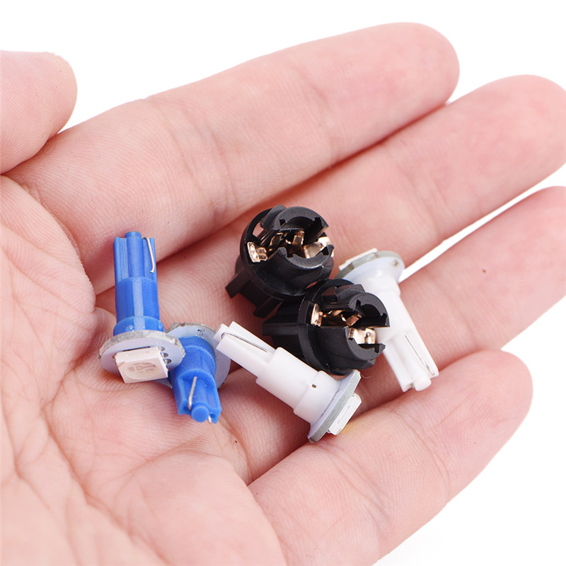 Set 10 Đèn Led T5 5050 Dành Cho Bảng Điều Khiển Xe Ô Tô