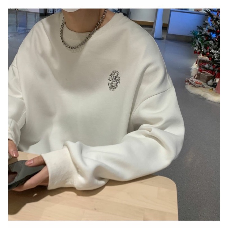 Áo sweater nỉ bông tay dài unisex homies in hình Mountain | BigBuy360 - bigbuy360.vn