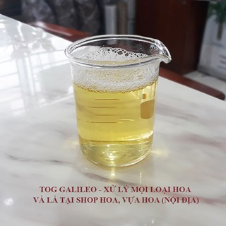 Dung Dịch Xử Lý Hoa của ISRAEL, Hiệu TOG Galileo (Chai 1 Lít) dùng bảo quản hoa cắt cành tươi lâu cho Nhà Vườn Trồng Hoa