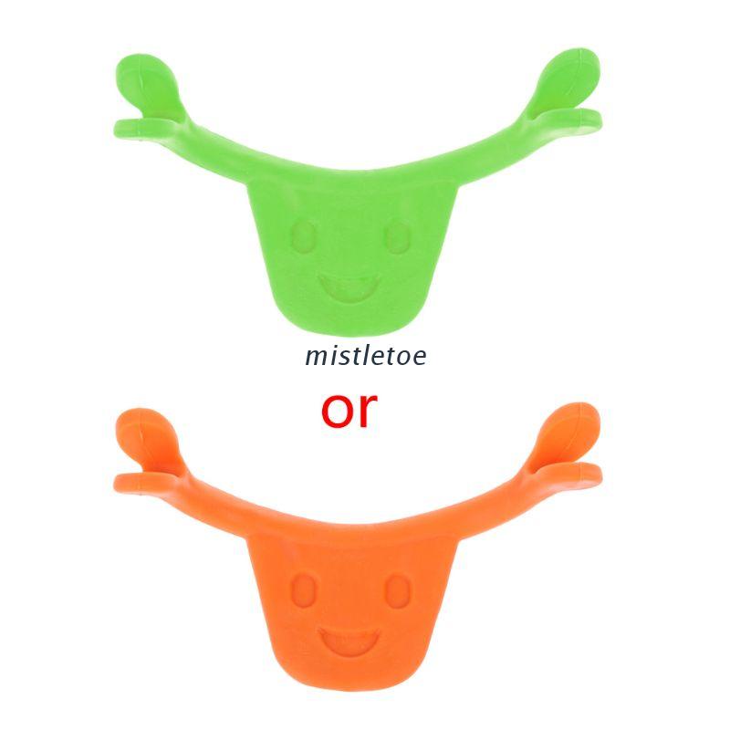 Dụng Cụ Luyện Tập Điều Chỉnh Khuôn Mặt Bằng Silicone Hình Mặt Cười