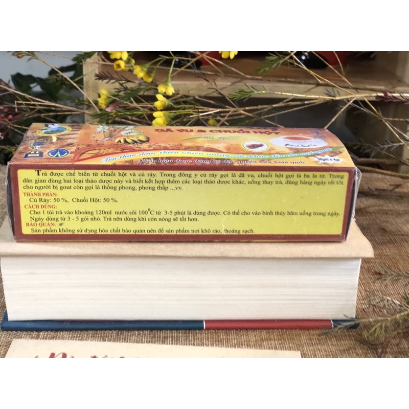 Trà túi lọc củ ráy - giảm nguy cơ bệnh gout  - Nguyên Thái Trang - thảo trà Diệp Lạc (sỉ/lẻ) | BigBuy360 - bigbuy360.vn
