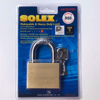 Khoá Solex Premium R60 (vàng đồng) hàng Thái Lan chính hãng
