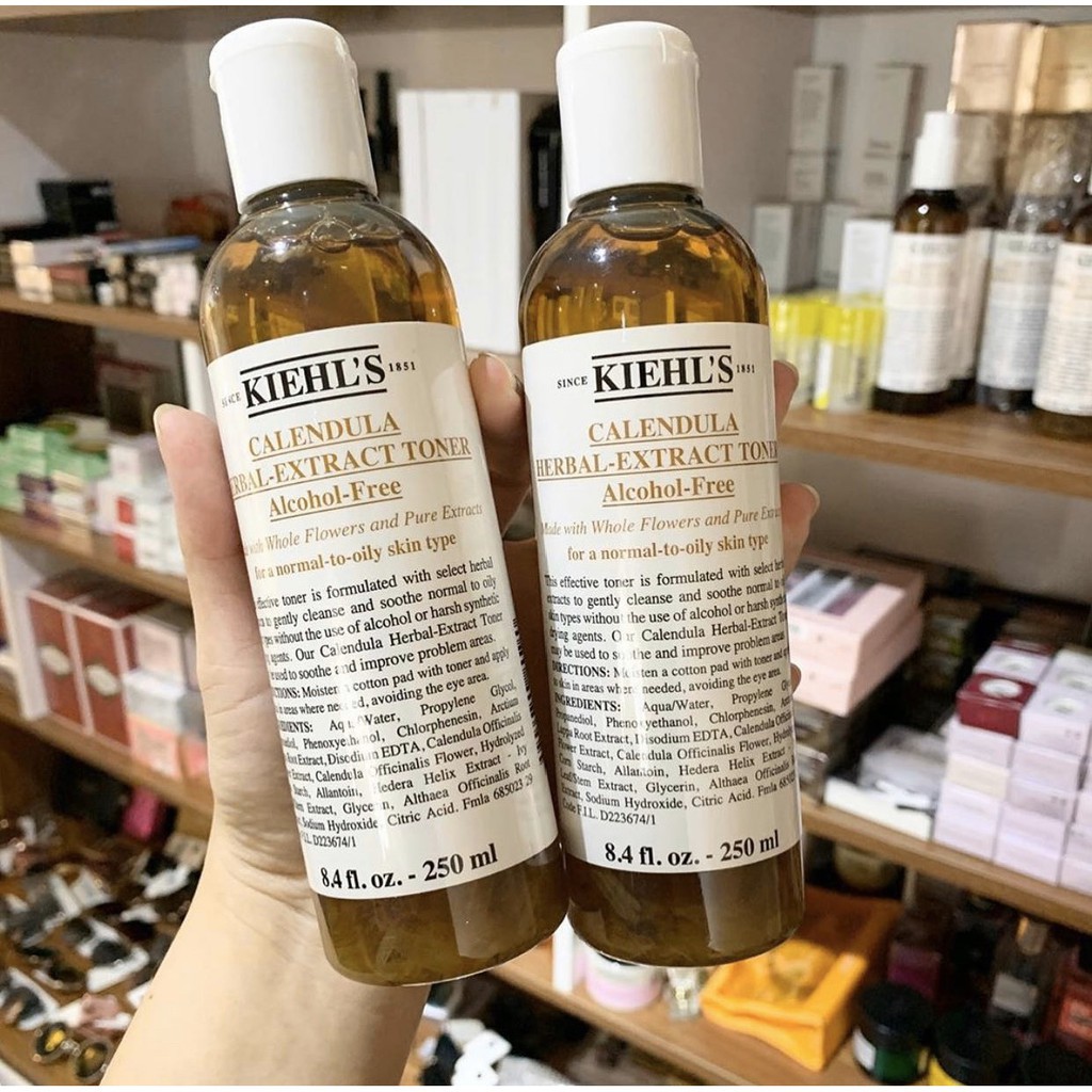 Toner Kiehls, Toner Hoa Cúc Kiehl's 250ml, 500ml Hàng đủ Bill