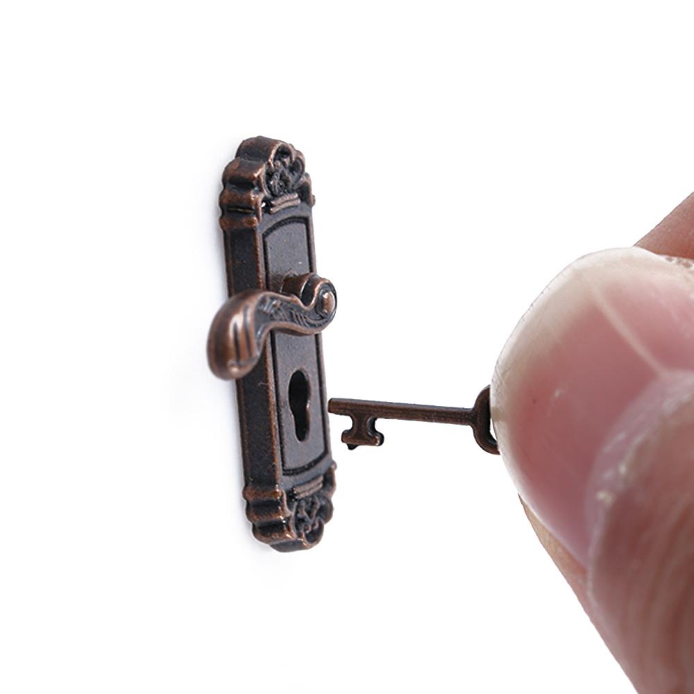 1 Chìa Khóa Thời Trang Cổ Điển Cho Nhà Búp Bê 1 / 12