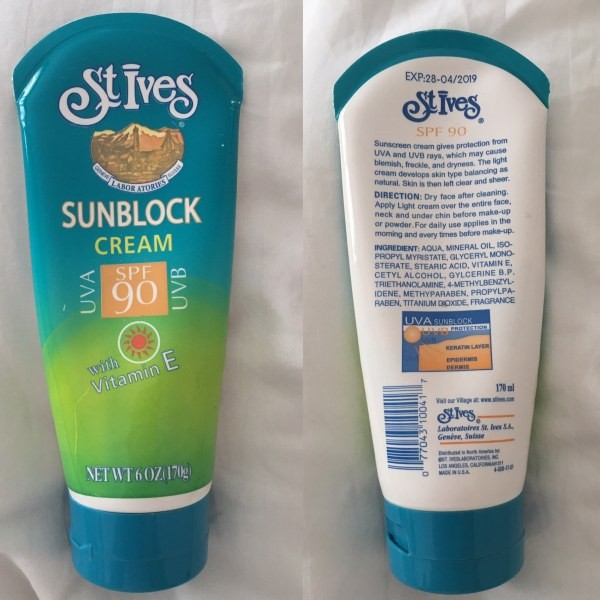 Kem chống nắng Stives SPF 90 - Xịn | BigBuy360 - bigbuy360.vn