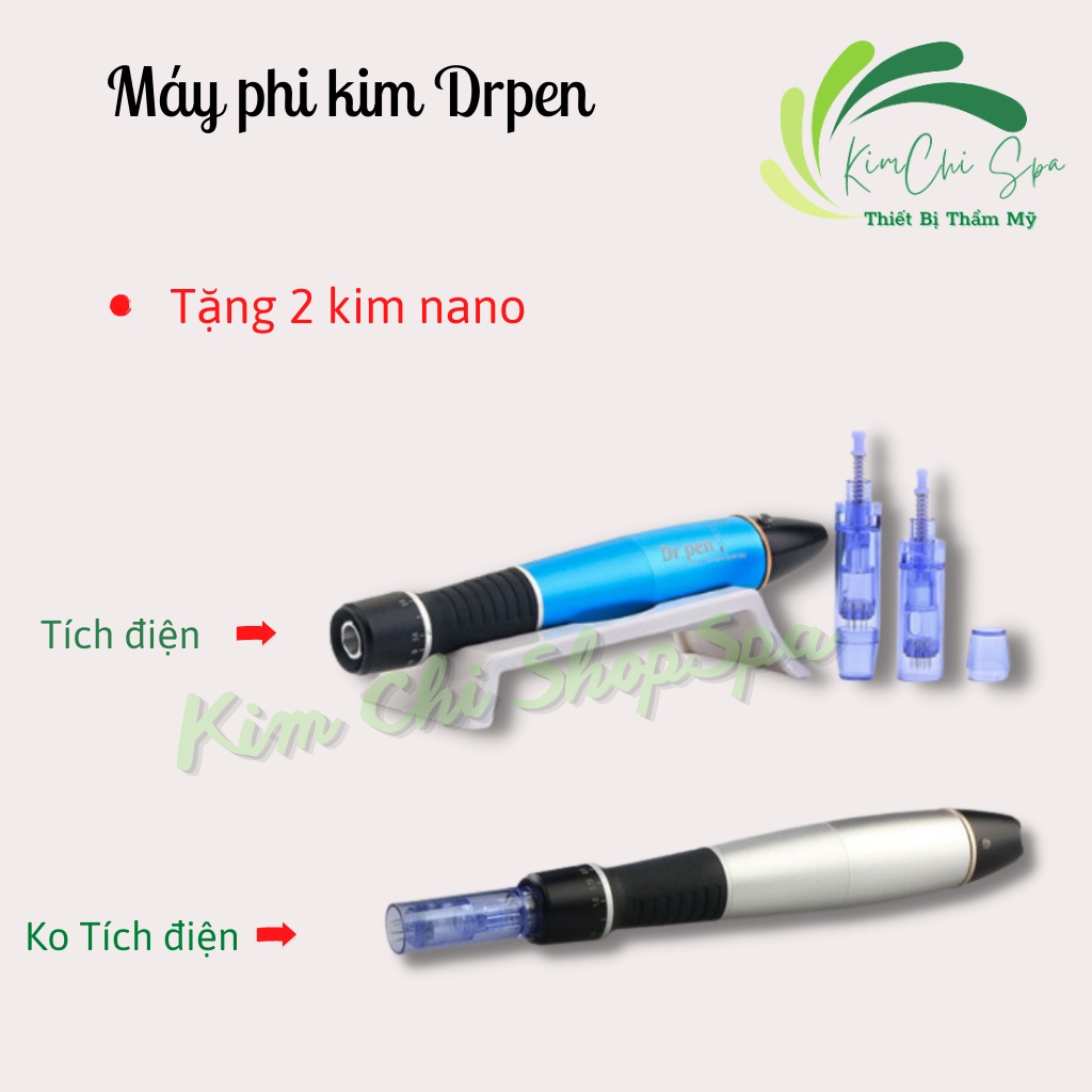 Máy phi kim Drpen A1 cấy tảo, cấy phấn - tích điện và không tích điện