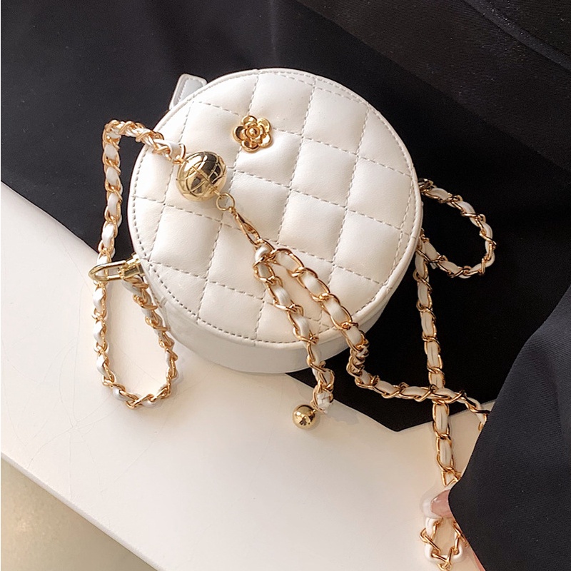 Túi Đeo Vai Mini Hình Tròn 2022 Thời Trang Cho Nữ