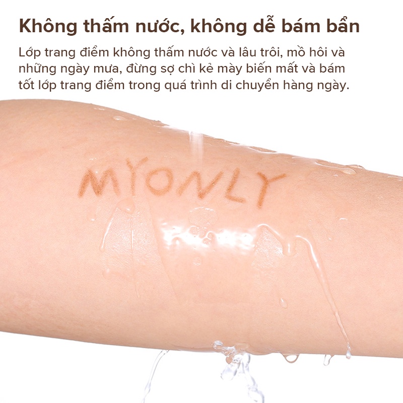 Chì kẻ lông mày IMAGES Mmz025 hai đầu xoay chống nước