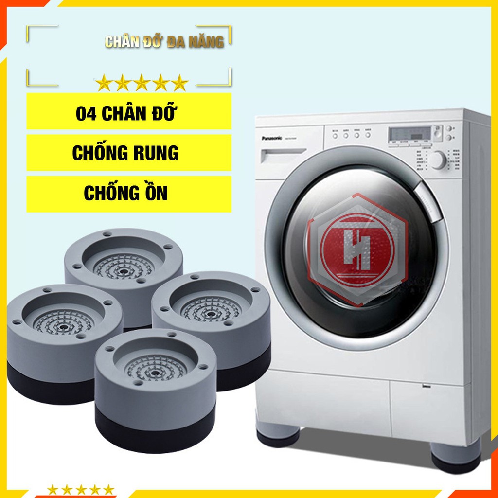 BỘ 4 CHÂN ĐẾ CHỐNG RUNG MÁY GIẶT ( SIÊU GIÁ RẺ )