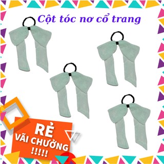 CỘT TÓC NƠ CỔ TRANG🎁CỘT TÓC NƠ REN TRẮNG🎁CỘT TÓC ĐẸP🎁HOT TREND