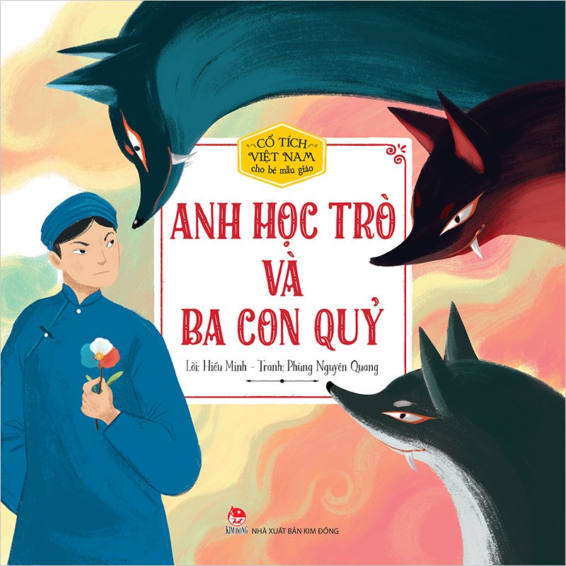 Sách - Cổ tích Việt Nam cho bé mẫu giáo - Anh học trò và ba con quỷ