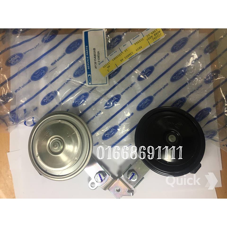 Bộ kèn điện  Ranger , còi mazda BT50 2013-2018 AB3Z13832E AB3913A803AC UC9M66780 1D0166780