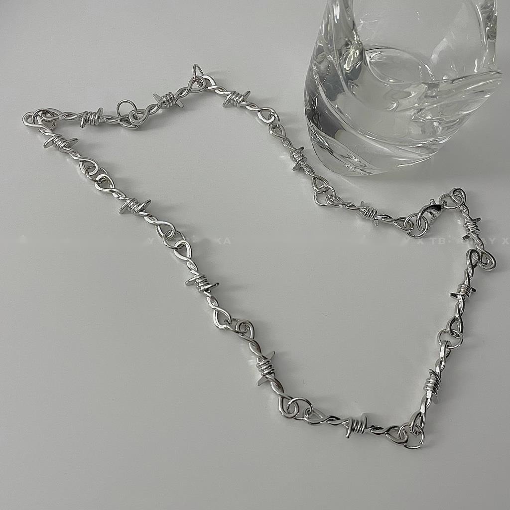 Vòng cổ Gai Phong Cách hip hop Cá Tính Cho Nam Và Nữ