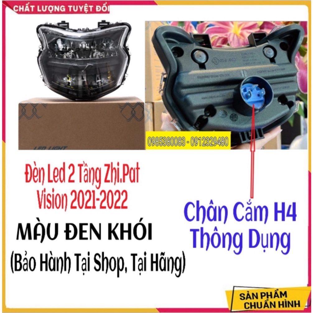 [ZHIPAT] - Đèn Pha Led 2 tầng Vision 2021 Vision 2022 VISION 2023 - Zhi.pat Chóa Đèn Pha Led Vision 2021 110