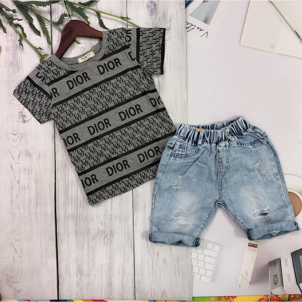 [XẢ HÀNG] Set Bộ Quần Cho Bé - Hoạ Tiết Sắc Nét - Hàng Quảng Châu Cao Cấp