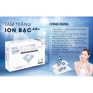 Tắm trắng ion bạc ag+