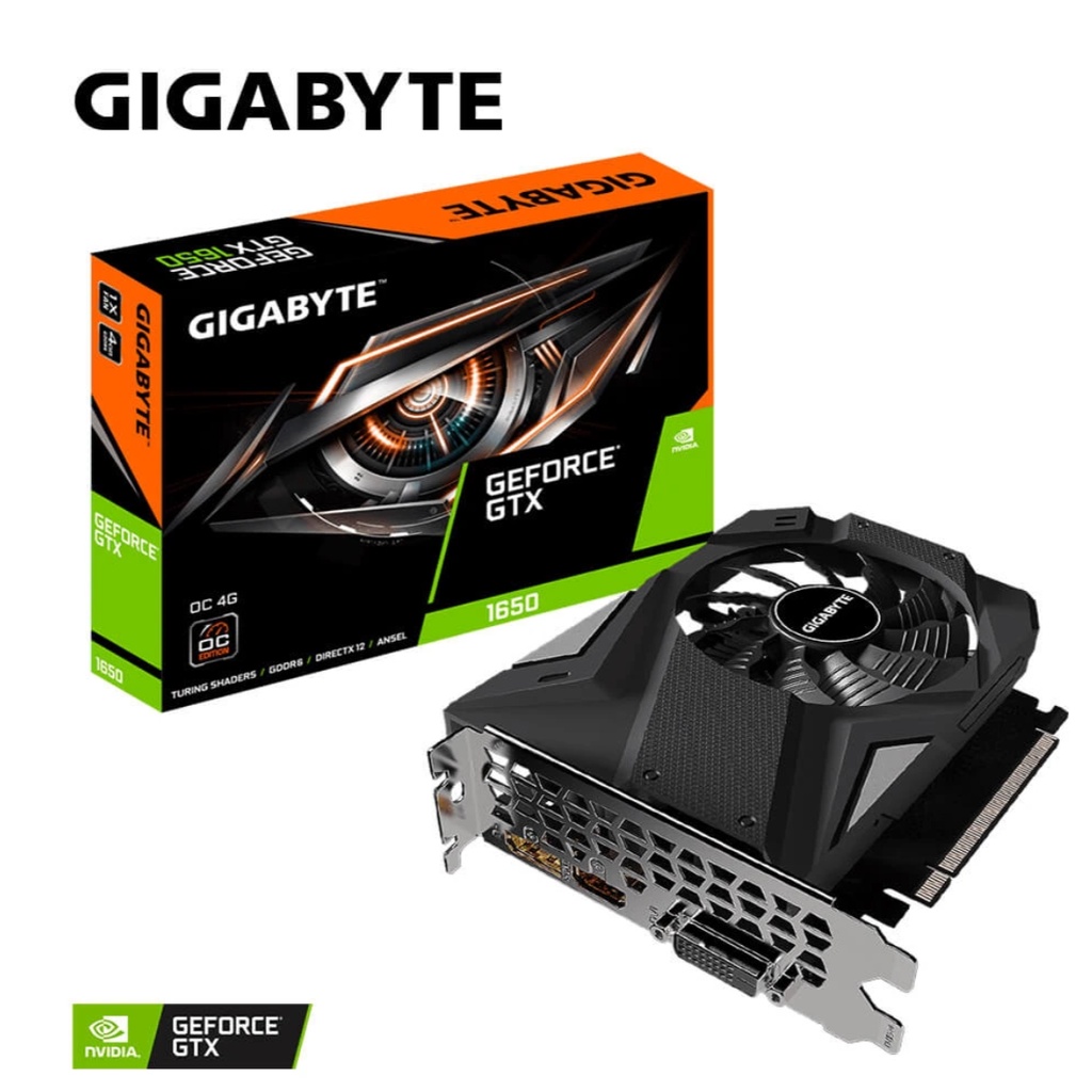 CARD MÀN HÌNH Gigabyte Geforce GTX 1650 D6 OC 4GB (128 Bit) GDDR6