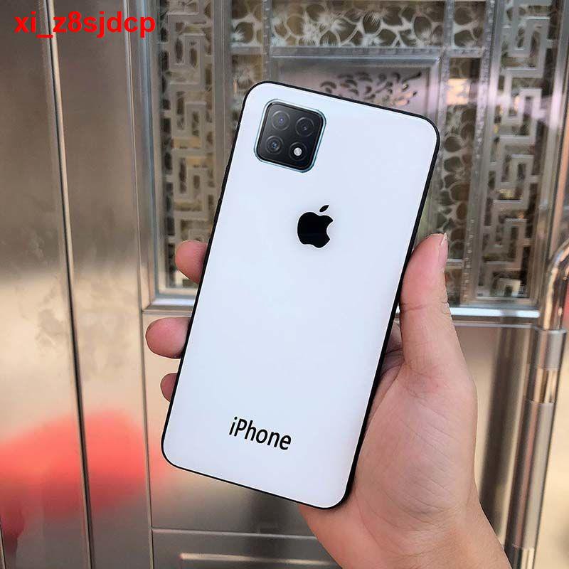 Vỏ điện thoại di động OPPOA5 được thay đổi thành logo Apple A83 / A92s kính sau R11 bảo vệ r15x