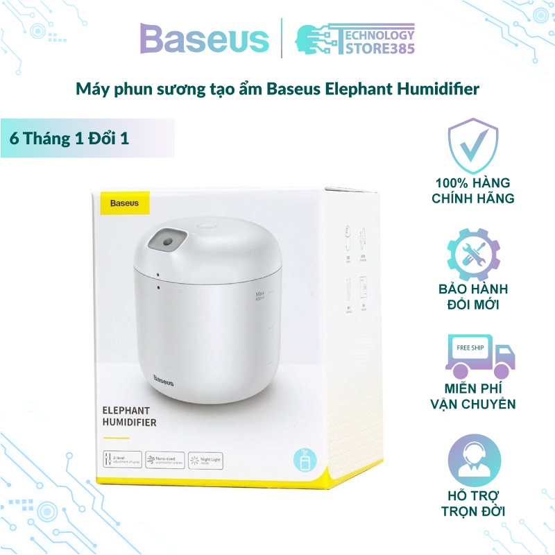 Máy phun sương tạo ẩm Baseus Elephant Humidifier
