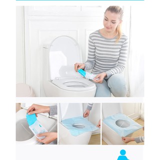 Combo 5 Khăn giấy lót bồn cầu tiện lợi