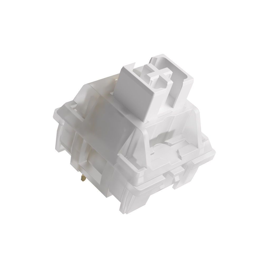 Bộ switch bàn phím cơ Akko CS Switch - Jelly White (45 switch)