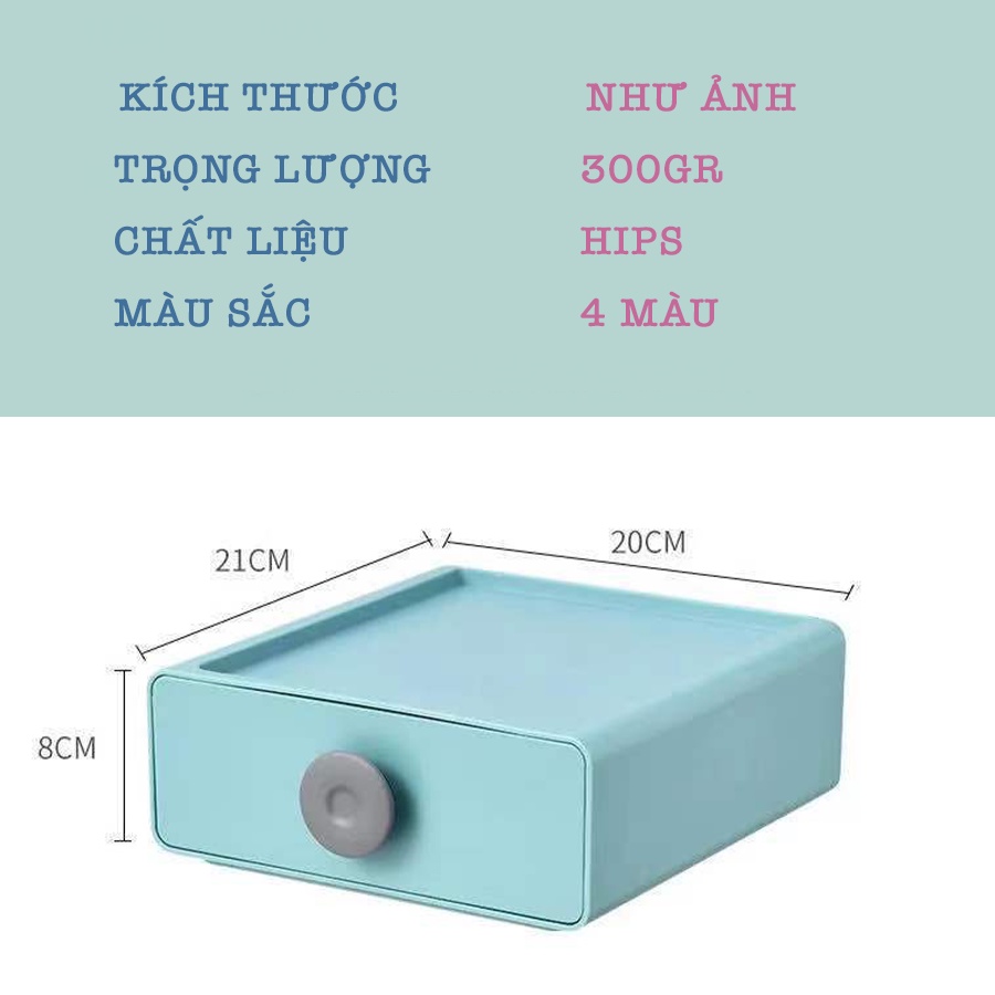 Hộp Đựng Ngăn Kéo Để Bàn Nhiều Tầng Đa Năng P009