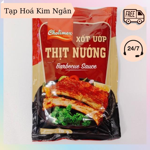 Xốt Ướp Thịt Nướng Cholimex Gói 70g [THKN77]