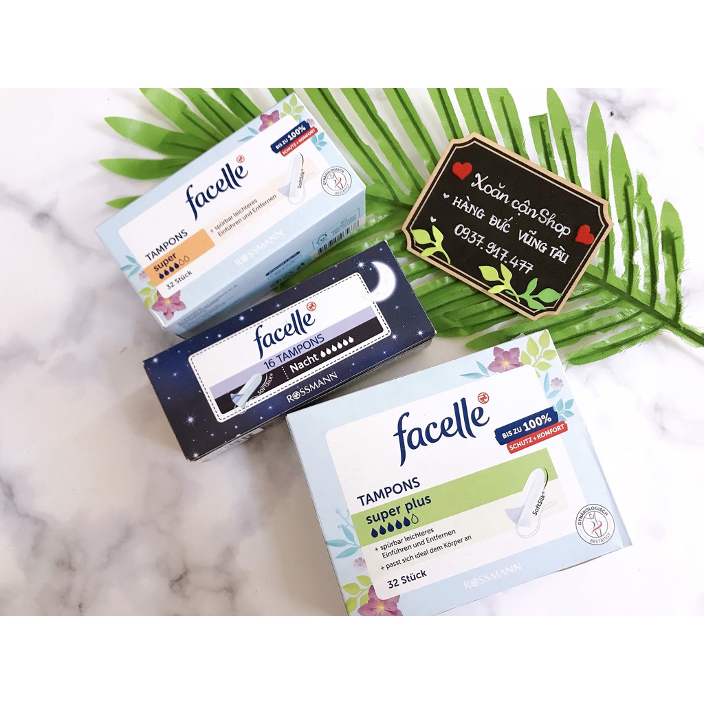 Tampons Facelle - hàng Đức