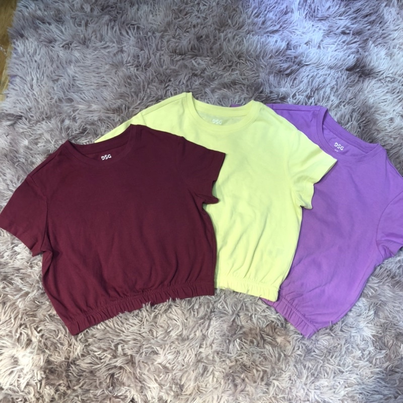 T&DShop Áo Cotton Croptop bo gấu hàng Việt Nam xuất khẩu