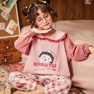 Bộ mặc nhà cao cấp dài tay Pijama cho bé và mẹ