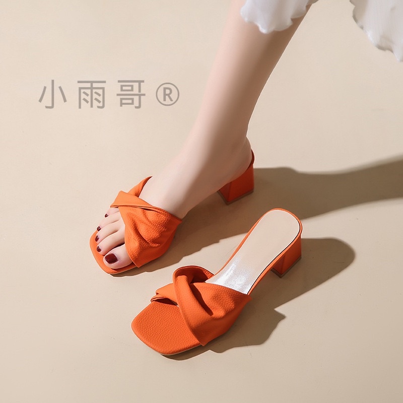 (HÀNG CÓ SẴN) Guốc da mềm quai xoắn BIG SIZE 40-41-42