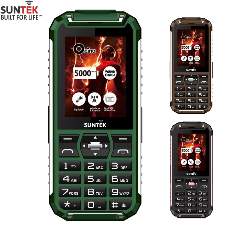 Điện thoại SUNTEK X68 + Kiêm PIN sạc dự phòng - Hàng nhập khẩu | BigBuy360 - bigbuy360.vn