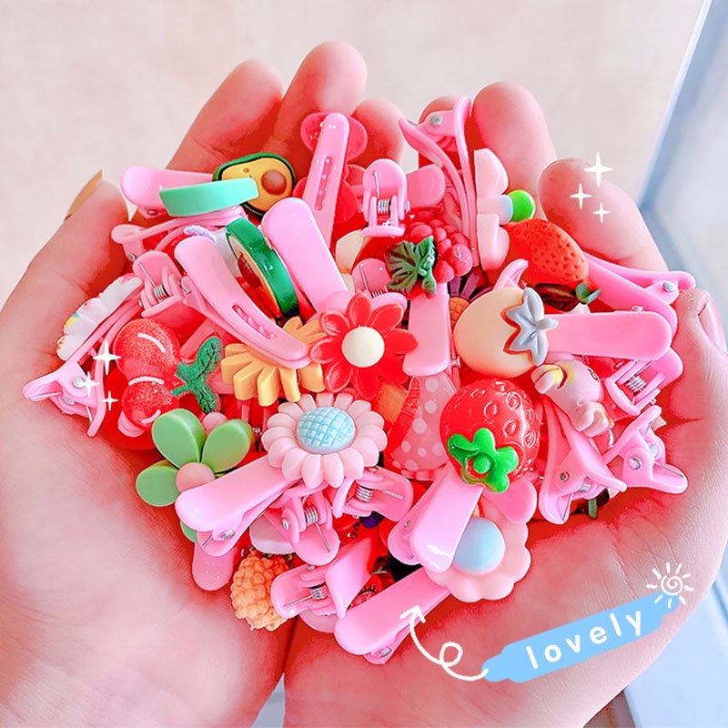 Kẹp Tóc Phong Cách Hàn Quốc Dễ Thương Dành Cho Bé Gái