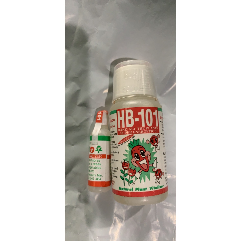 Phân hữu cơ Organic tăng năng suất giải độc đất ra rễ nhanh 5ml Flora Plant Vitalizer HB-101, Nhật Bản