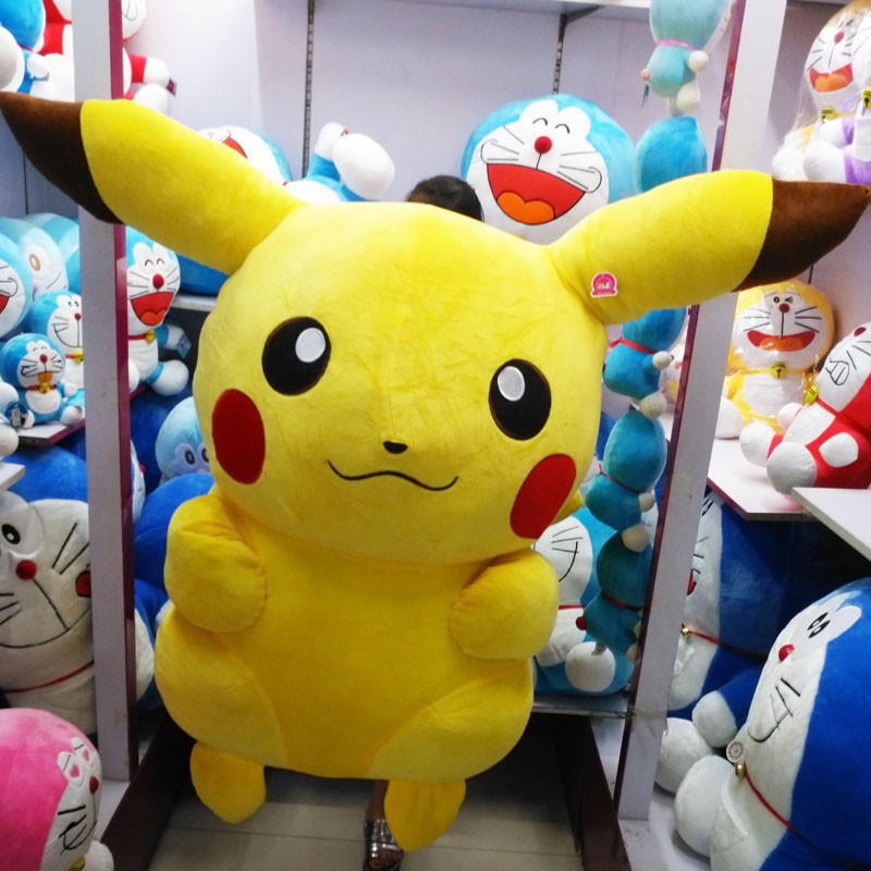 Gấu Bông Pikachu Cute Size To Cao 70cm và 90cm