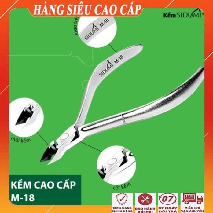 [Loại 1 - CAO CẤP] Kềm cắt móng đa năng siêu sắc, siêu bén, không gỉ/ Kìm cắt móng tay nhặt da chết M18 sidumi hàn quốc