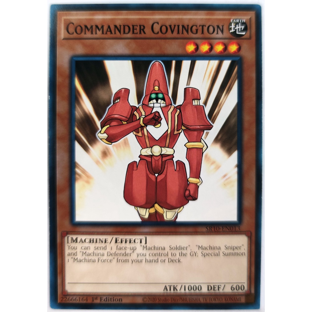 [Thẻ Yugioh] Commander Covington |EN| Common