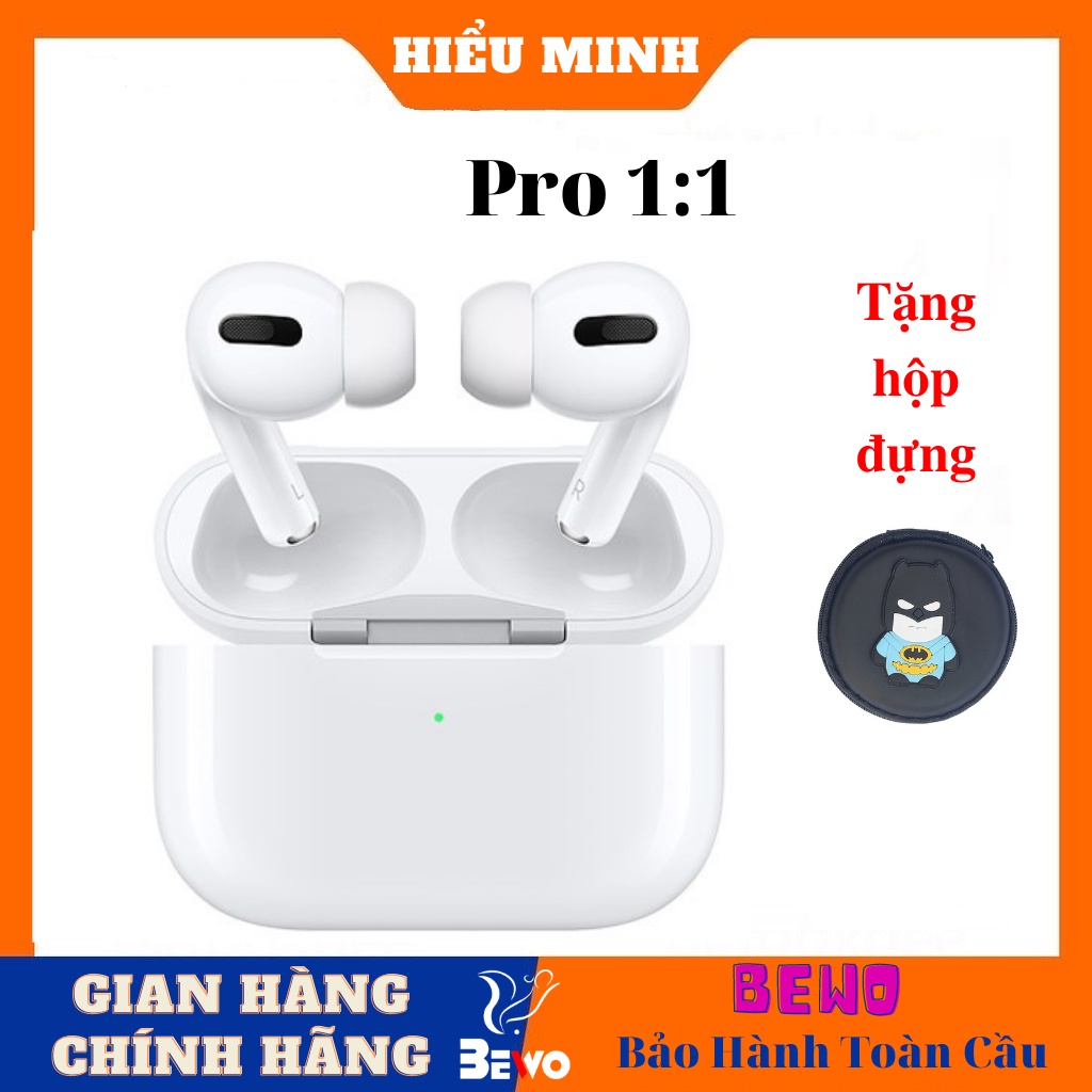 Tai nghe Bluetooth Pro, giảm tiếng ồn được, đổi tên, định vị, âm thanh sống động