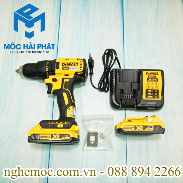 Máy khoan pin DeWalt DCD777D2 Nghề mộc
