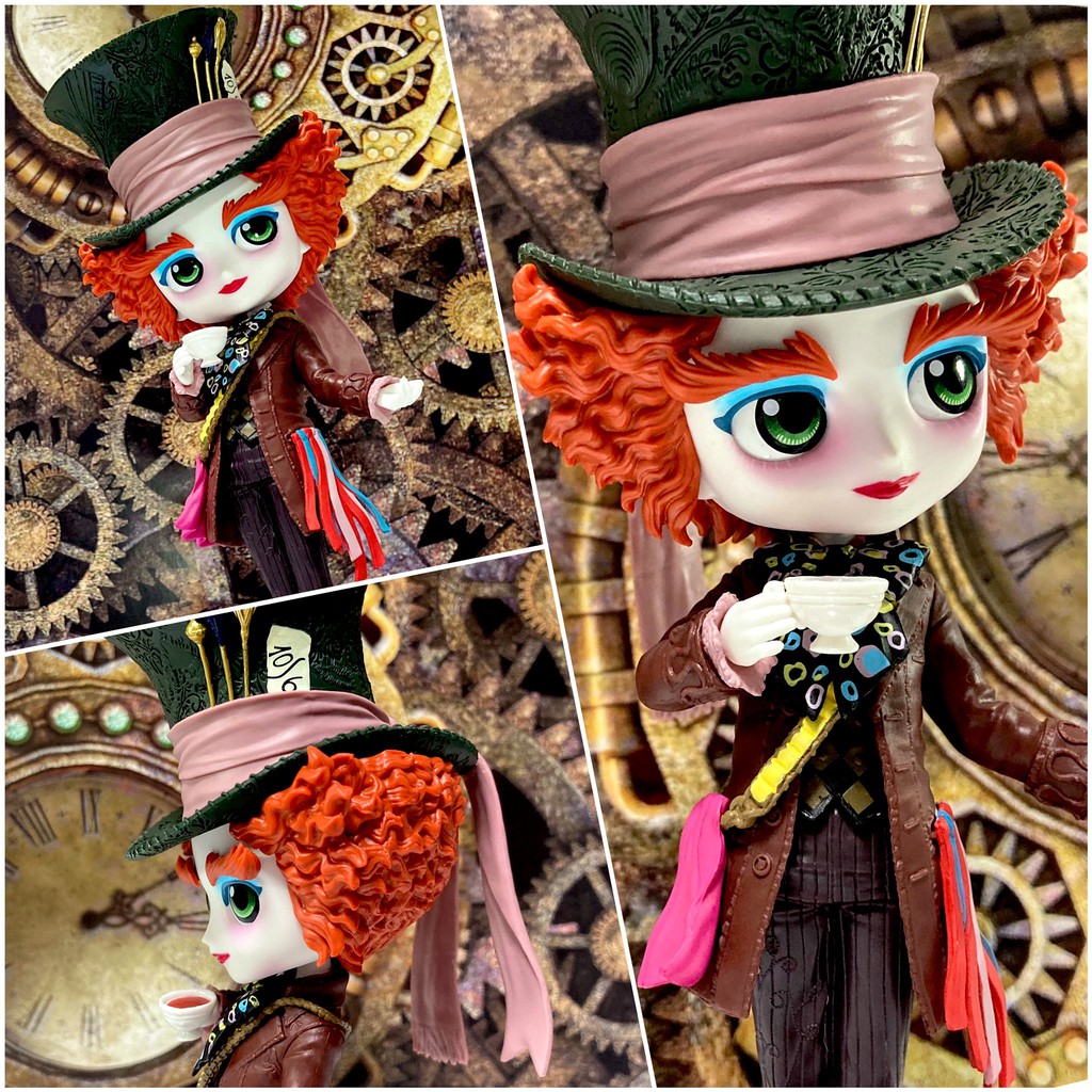 [Figure Real] Mô hình Banpresto Q posket Characters -Mad Hatter-Alice in Wonderland- Ver B