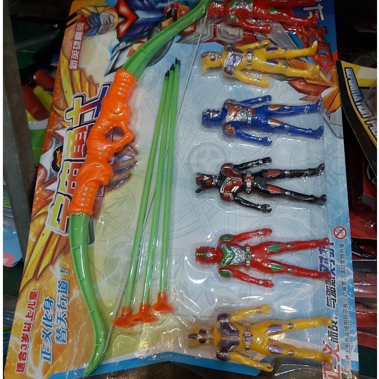 Đồ chơi 39k cho bé QHB123 siêu nhân, súng và con vật