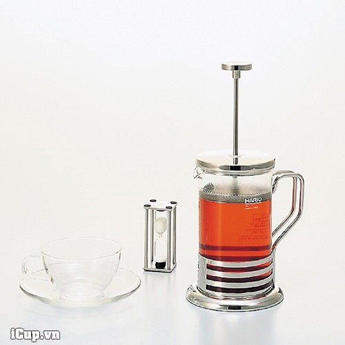 [CHÍNH HÃNG] Bình pha trà và cà phê thông minh French Press Hario - Made in Japan