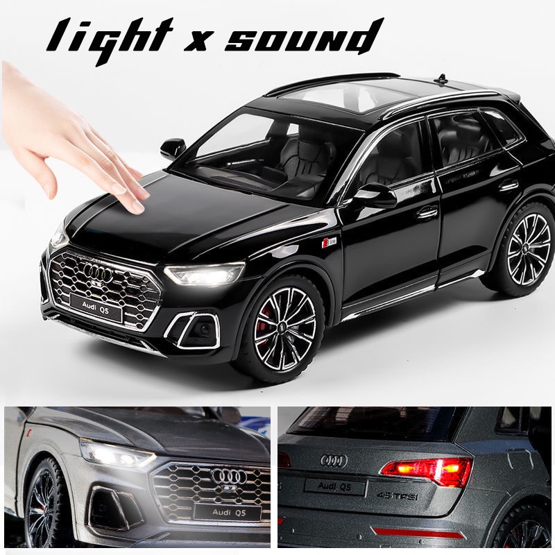 Mô Hình Xe Hơi Audi Q5 Bằng Hợp Kim Tỉ Lệ 1: 24 Có Đèn Và Nhạc