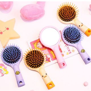 LƯỢC KÈM GƯƠNG MINI / LƯỢC MASSAGE