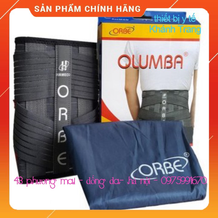 (Gía Sỉ ) Đai lưng OLUMBA cao cấp hỗ trợ cột sống, thoát vị đĩa đệm