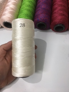 Sợi dệt  100g /cuộn đã trừ lõi * chọn màu từ 01-18*