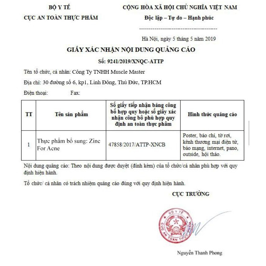 Viên Bổ Sung Kẽm Giảm Mụn ZINC FOR ACNE 100 Viên | BigBuy360 - bigbuy360.vn