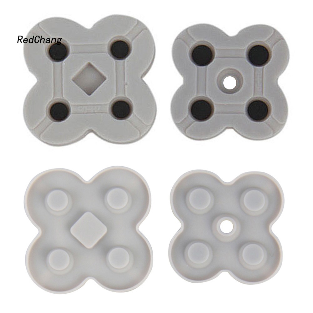 ☆YX☆3Pcs/Set Replacement Conductive Button Pad Keypad for Nintendo DS Lite NDSL