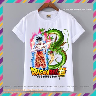 (SALE) Áo thun in hình Songoku Bản năng vô cực Ultra Instinct - Có size trẻ em M2473